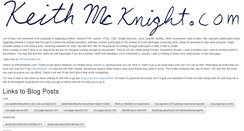 Desktop Screenshot of keithmcknight.com