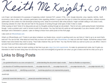 Tablet Screenshot of keithmcknight.com